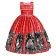 thumbnail image 1 of EDFBUYKRS Robe de Danse de Noël pour Enfants Filles Robe de Fête, 1 of 4