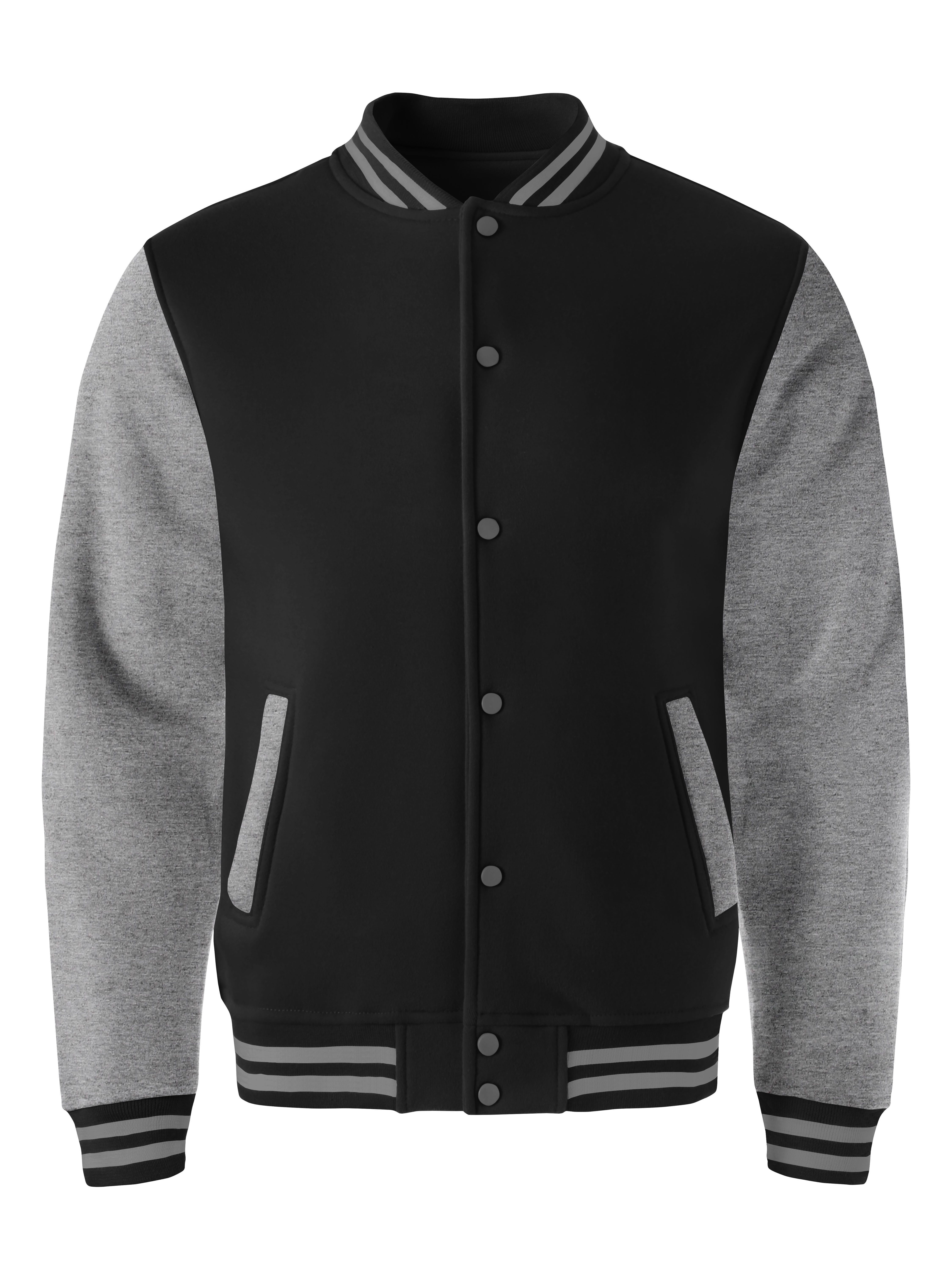 Hat and Beyond Men's Classic Striped Collar Button Down Letterman ...