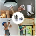 thumbnail image 4 of Bayonet to Screw Bulb Socket Converter Adapter for Ceiling Fans and Chandeliers Light Fixtures Base Replacement, 4 of 6