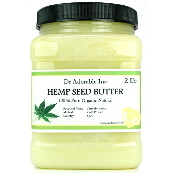 Dr Adorable - 2 lb - Hemp Butter - Organic Fresh Natural
