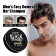 thumbnail image 3 of Champú en barra para cubrir canas para hombres Jabón negro para oscurecer el cabello para cubrir canas Nuevo color 02, 3 of 4