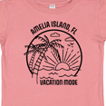 thumbnail image 4 of Inktastic Summer Vacation Mode Amelia Island Florida Boys or Girls Baby T-Shirt, 4 of 5