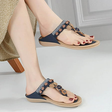 

Fanxing Summer Gatherings Women s Sandals Glitter Gladiator Sandals Dressy 2023 Casual Summer Glitter Strappy Sandal Shoes Blue 7.5