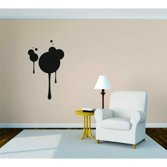 Custom Wall Decal Dripping Spot Paint Abstract Mural Vinyl Wall Bedroom Decoration Kids Boy Girl Teen Dorm Room Children 30x40