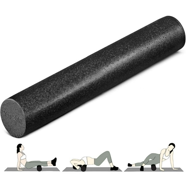 Rodillo de espuma Yes4All de alta densidad para aliviar el dolor de espalda, 36 cm
