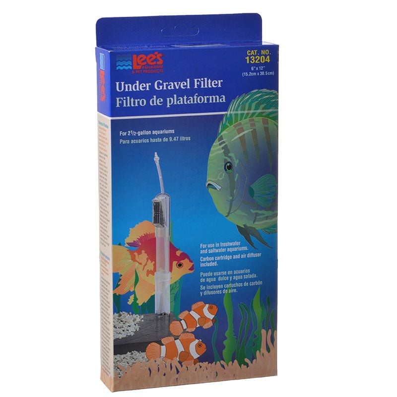 small undergravel filter