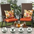 thumbnail image 2 of Greendale Home Fashions Marisol 17 in. Square Outdoor Throw Pillow (2-Pack), 2 of 5