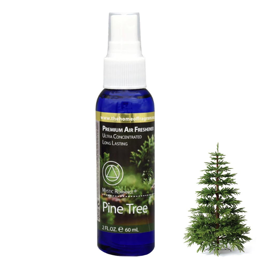 Pine Tree Scent Air Freshener Spray Car Home Bathroom Toilet Odor