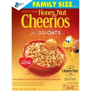 Honey Nut Cheerios Gluten Free Breakfast Cereal, 21.6 oz