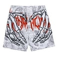 thumbnail image 2 of Beach Shorts for Men 2026 Summer Casual Loose Fit Elastic Waist Straight Leg Floral Printed Cool Shorts with Pockets, 2 of 5