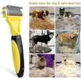 thumbnail image 5 of Morpilot Dog Brush Cat Brush, Professional Dog Detangling Comb And Long Hair Dog Brush, Grooming Rake For Dogs And Cats Effectively Reduces Hair Loss, 5 of 5