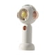 thumbnail image 2 of Ventilador de escritorio portátil con nebulización, mini ventilador recargable con ajuste de 3 velocidades. Blanco, 2 of 9