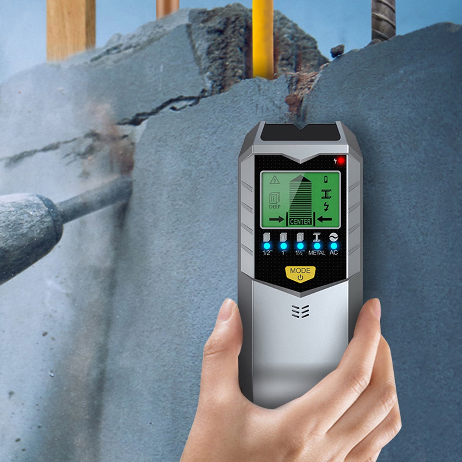 Wall Studs And Metal Detector Functional Wall Scanners with 5 Detection Modes for Accurate Studs and Metal Finding