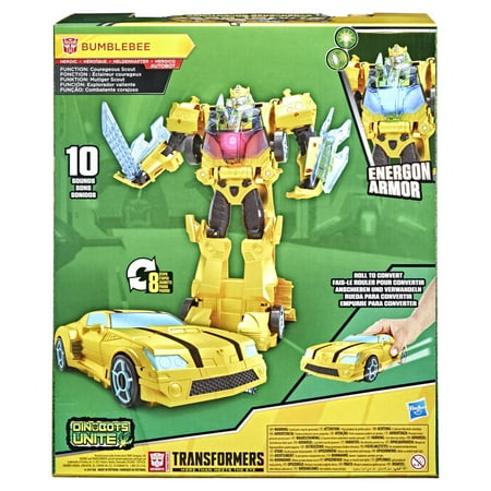 Transformers - Bumblebee Cyberverse Adventures Dinobots Unite Roll N’ Change Bumblebee