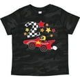 thumbnail image 3 of Inktastic Happy 2nd Birthday Red Racing Car Boys or Girls Toddler T-Shirt, 3 of 5