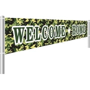 Welcome Home Sign Military