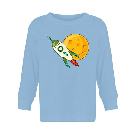 

Moon And Rocket Long Sleeve Toddler -Image by Shutterstock 5 Toddler