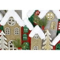 thumbnail image 3 of Led Snow Covered Wooden Glitter Village (31.1"), 3 of 3
