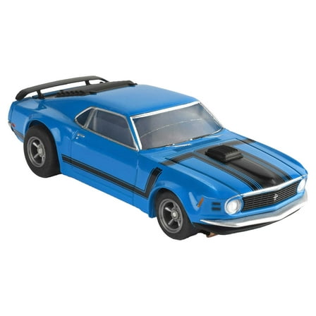 AFX/Racemasters Mustang - Boss 302 - Blue AFX22026 HO Slot Racing Cars