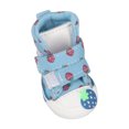 thumbnail image 2 of Puppy Boots, Strawberry Print Soft Breathable Small Dog  Shoes Prevent Slip Blue  For Bichon For Hiking Type 1,Type 2,Type 3,Type 4,Type 5, 2 of 8
