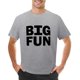 thumbnail image 1 of Big Fun-Camiseta Heathers camiseta de secado rápido camiseta de gran tamaño camisetas para hombre de fruit of the loom, 1 of 6
