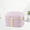 Pink, variant on Partheme 8x6x6in Heavy Duty Home First Aid Kit Plastic Storage Bin, Cute Organizer Box for Kids Snacks Toys, Portable Container with Handle and Latch, Blue