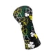 thumbnail image 4 of Funda impermeable para palos de golf con etiquetas, bordada y estampada. Negro, 4 of 8