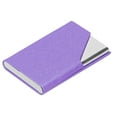 thumbnail image 2 of Business Card Pocket, Business Card Holder Business Card Case Innovative  For Home For Commercial Use Purple 007#, 2 of 8