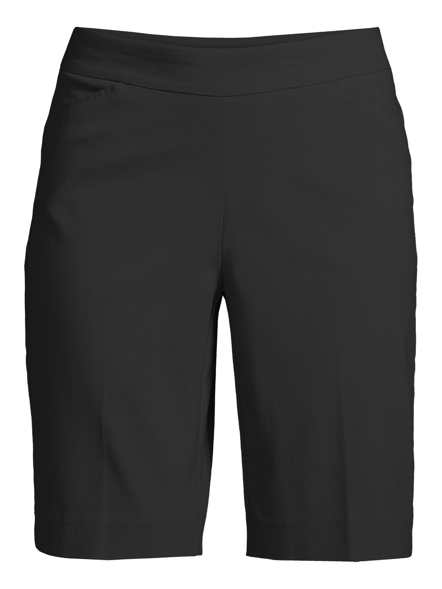 Time And Tru Women/'s Pull On Millennium Bermuda Shorts S 4-6 Green Amber