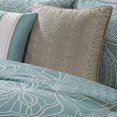thumbnail image 3 of Madison Park Ensemble de Couette 7 Pièces Carmel, California Très Grand, Bleu, 3 of 5