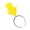 Yellow, variant on Arrow Headband for Short People, Creative Arrowhead Shape Headdress Lightweight Hair Accessories for Women Birthday Easter Carnival Festival