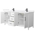 thumbnail image 6 of Wyndham Collection WCH717172DWBWCUNSMXX Elan 72" Free Standing Double Basin Vanity Set -, 6 of 7