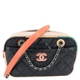 thumbnail image 1 of Pre-Owned Chanel Cuba Quilted Leather Camera Crossbody Bag Multicolor, 1 of 11