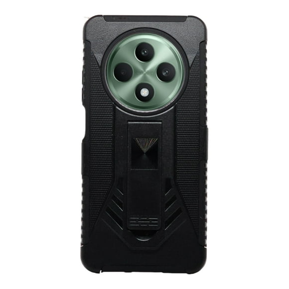Funda Uso Rudo Cely Vesmir Clip Blindaje Para Oppo Reno 12F Más 2 Micas de pantalla
