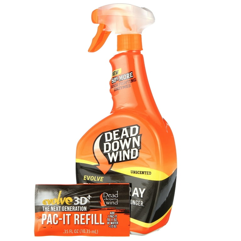 Dead Down Wind Field Spray Pac It Combo 68 oz. Value Pack Hunting Scent  Elimination Spray 