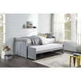 thumbnail image 5 of Lexicon Orion 81.5" Transitional Wood Twin over Twin Bed in Gray, 5 of 5
