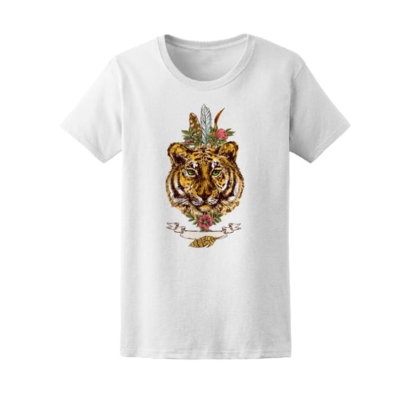 Green Eyed Tiger Hipster Tee Men's -Image by Shutterstock