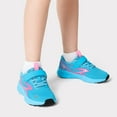 thumbnail image 5 of Dream Pairs Boys Girls Shoes Kids Tennis Running Sports Athletic Sneakers SDRS2214K BLUE/FUCHSIA Size 3, 5 of 5