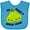 Turquoise, variant on Inktastic We Make a Great Pear Valentine Girls Baby Bib