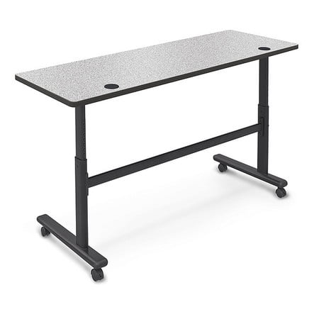 Balt Mobile Reversible Board - BALT Mobile Table,Rectangle,Gray Nebula,60