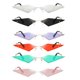 thumbnail image 1 of 6pcs de Sol Sin Montura Anteojos Vintage Lentes de Protección UV400 Sunnimix Gafas de sol con lente de moda para mujer, 1 of 8