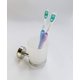 thumbnail image 2 of JM Soporte para cepillo de dientes montado en la pared, rodillo de vidrio esmerilado de acero inoxidable, adhesivo 3M o atornillable, superficie pulida JM, 2 of 5