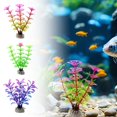 thumbnail image 2 of 12PC Fish Tank Accessories Aquarium Decorations Small Tank Decor Artificial Plants, Aquarium Decoration Accessories, Artificial Fish Tank Decor for Aquarium, 2 of 9