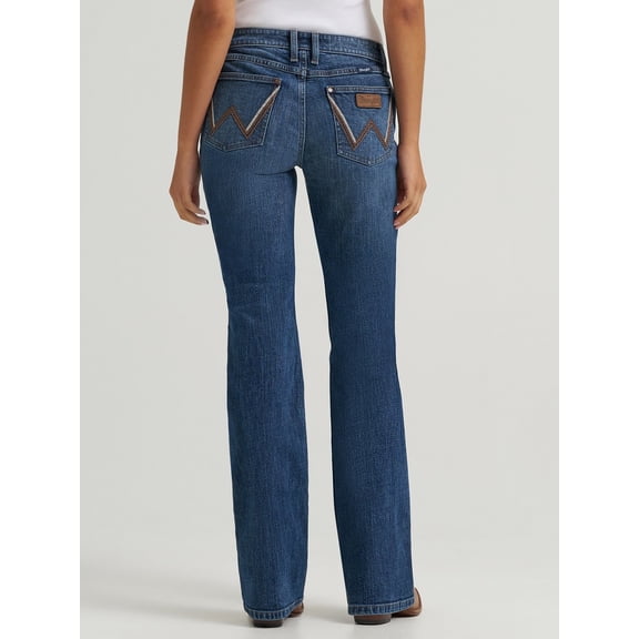 Wrangler Retro Mae Midrise Boot Katelyn - Ladies Jeans - 112375243