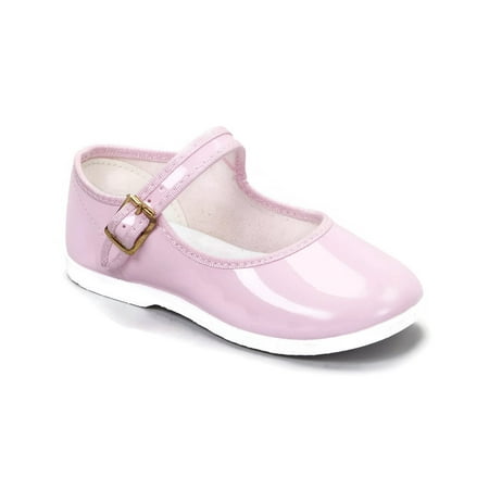 

Patent Mary Janes Shoes Girls Infant and Toddler 1-10 Red BLK WHT Pink Beige NEW