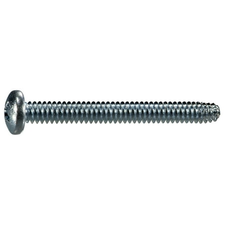

#10-24 x 1-3/4 Zinc Phillips Pan Head Type F Sheet Metal Screws (10 pcs.)
