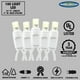 thumbnail image 5 of Novelty Lights 100 Commercial LED Christmas Lights (Teal), 34 Feet w/ 4 Bulb Spacing, 5mm Bulbs, UL Listed,WhiteWire String Lights, 5 of 5