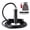 Black, variant on Redify Weighted Jump Rope for Workout Fitness(1LB), Tangle-Free Ball Bearing Rapid Speed Skipping MMA Boxing Weight-loss,Aluminum Handle Adjustable Length 9MM Fabric Cotton+9MM Solid PVC