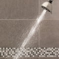 thumbnail image 3 of Waterpik PowerPulse Massage Brushed Nickel 7 settings Wallmount Showerhead 1.8 gpm, 3 of 10