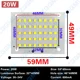 thumbnail image 5 of 1 placa de aluminio para reflector LED de potencia completa, PCB, 10 W, 20 W, 30 W, 50 W, 100 W, 150 W, SMD2835, 5 of 5
